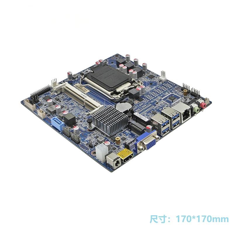 Mini ITX一体机主板 迷你PC主板 INTEL H310芯片组 支持9、8、7、6代CPU